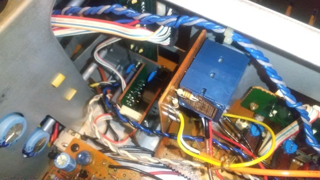 SANSUI AU-D707F ブラック ステレオプリメインアンプ メンテ施工済