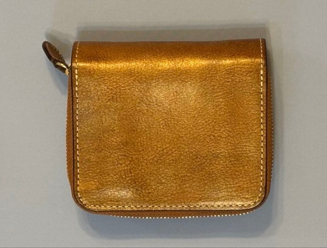 【再値下げ】《未使用品》Dakota コラジョ二つ折り財布 ブラウン レザー