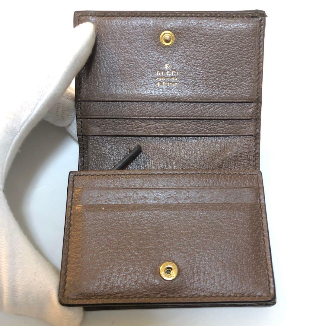 ☆ GUCCI x Disney☆ マイクロGGスプリーム コンパクト財布