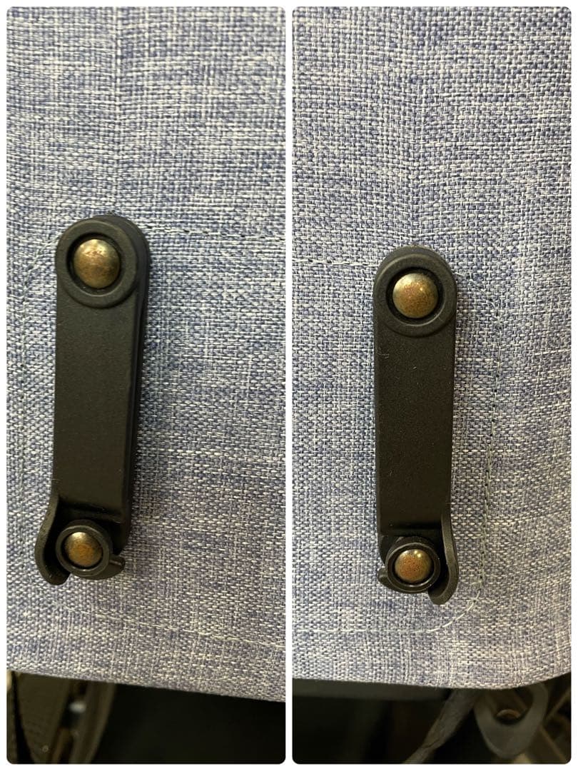 AIRBUGGY FITT Wiz（エアバギーフィット ウィズ）　メランジデニム