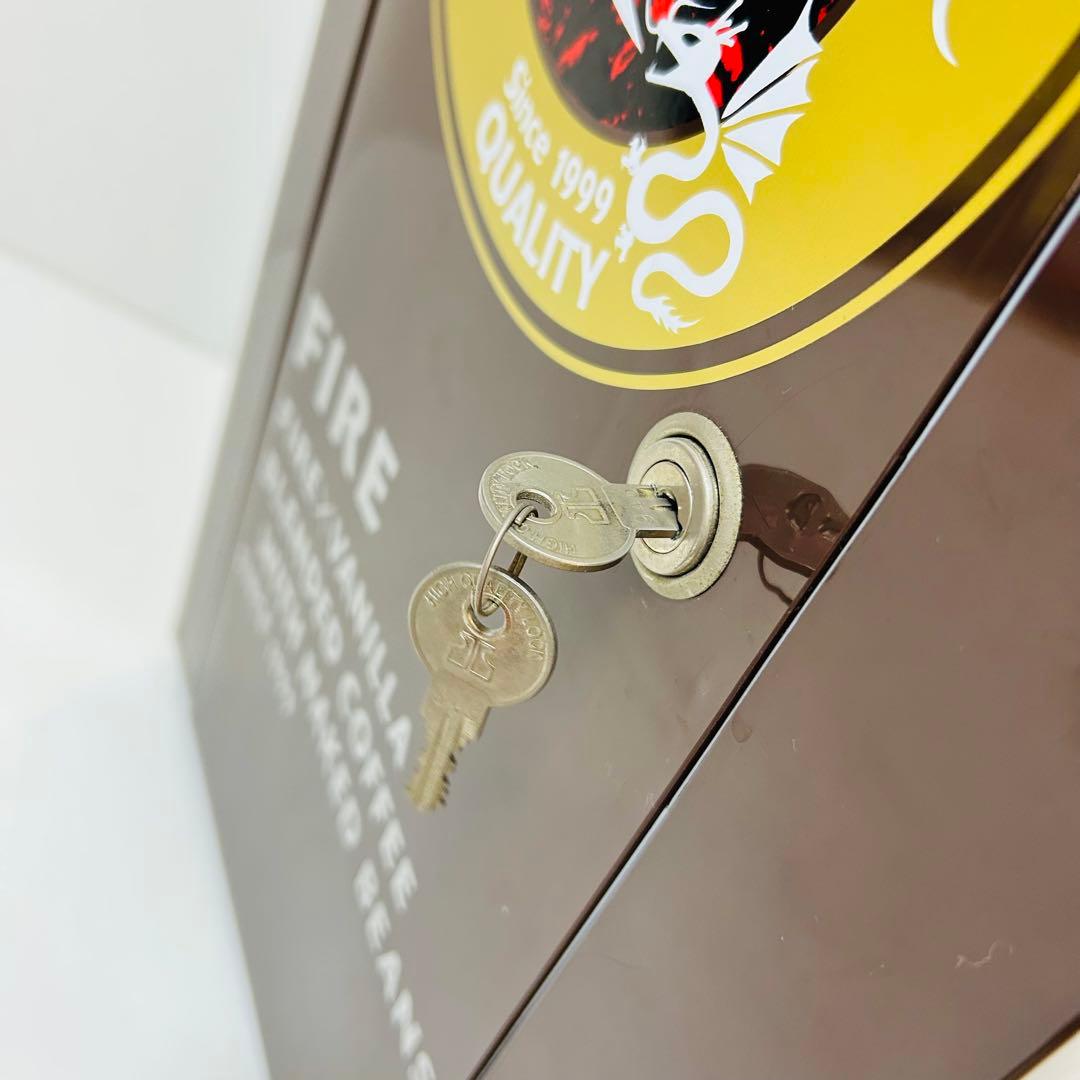 【超希少品】【非売品】KIRIN FIRE 自販機タイプ ミニ冷蔵庫自動販売機