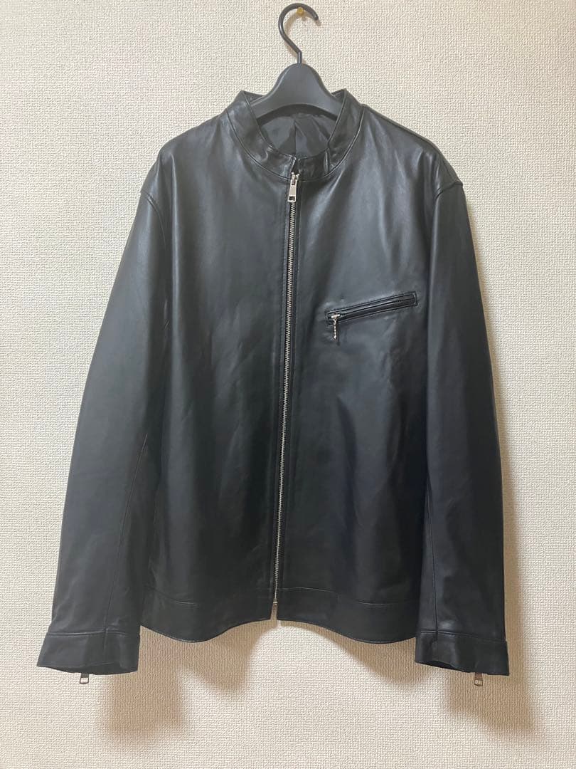 本革 シープレザー シングルジャケット