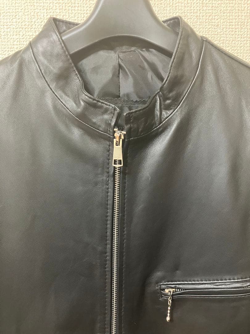 本革 シープレザー シングルジャケット