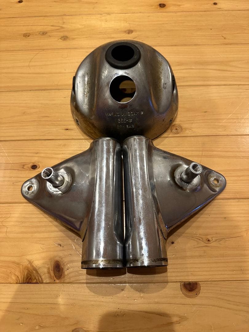 GT380 純正ヘッドライトステー ヘッドライトケースセット