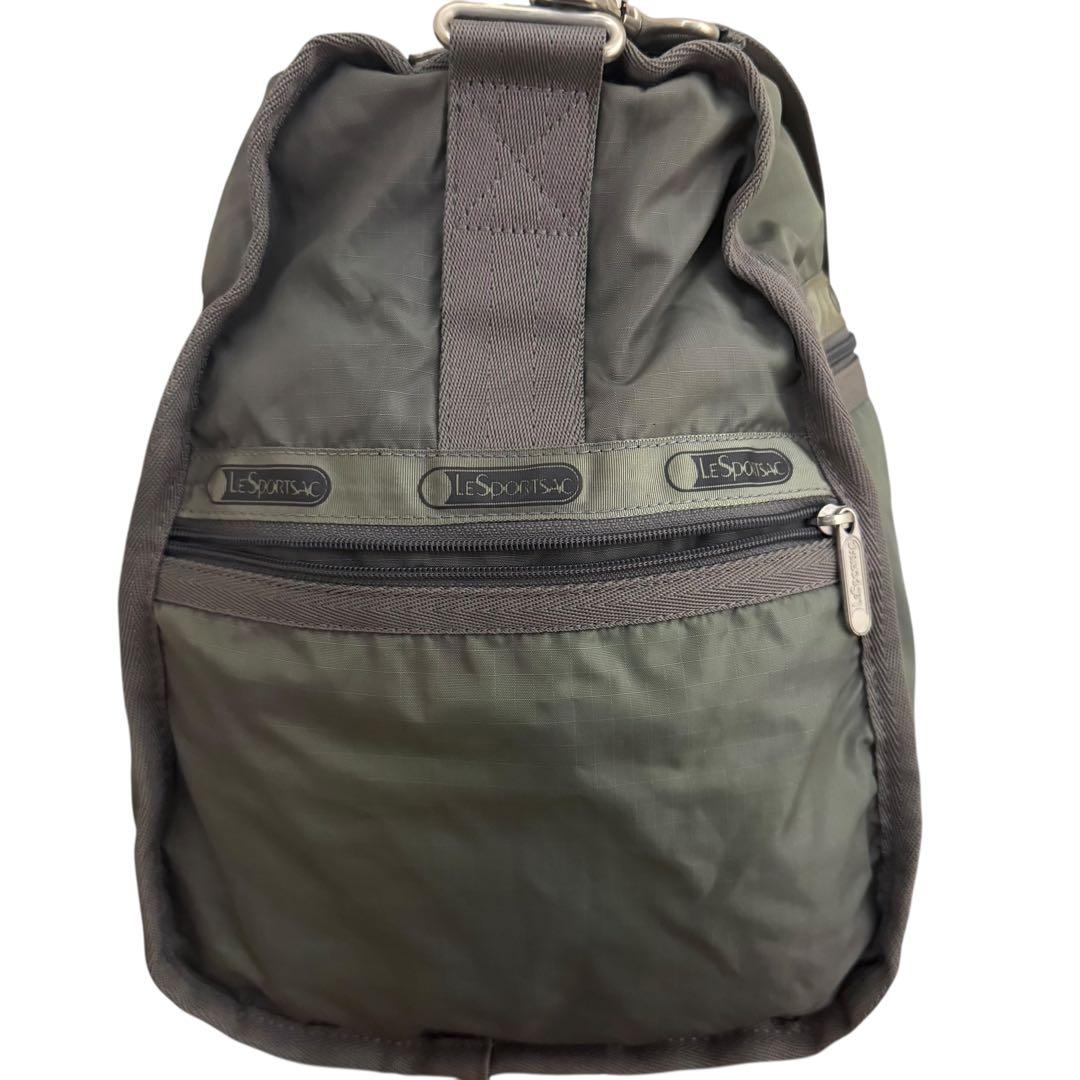 未使用級✨レスポートサック　ボストンバッグ　2way カーキ　ナイロン　大容量