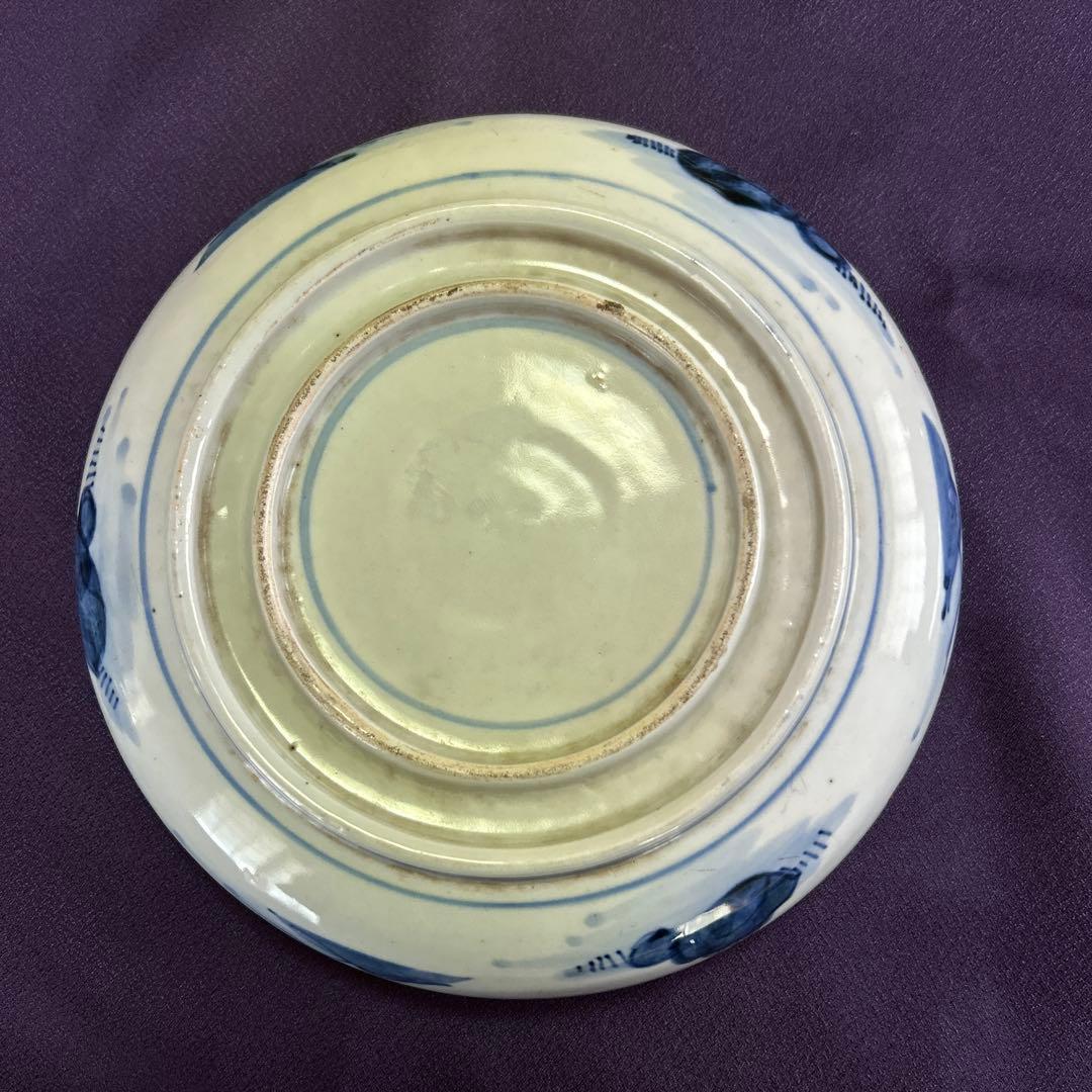 飾り鉢　陶器　骨董　色鮮やかな皿