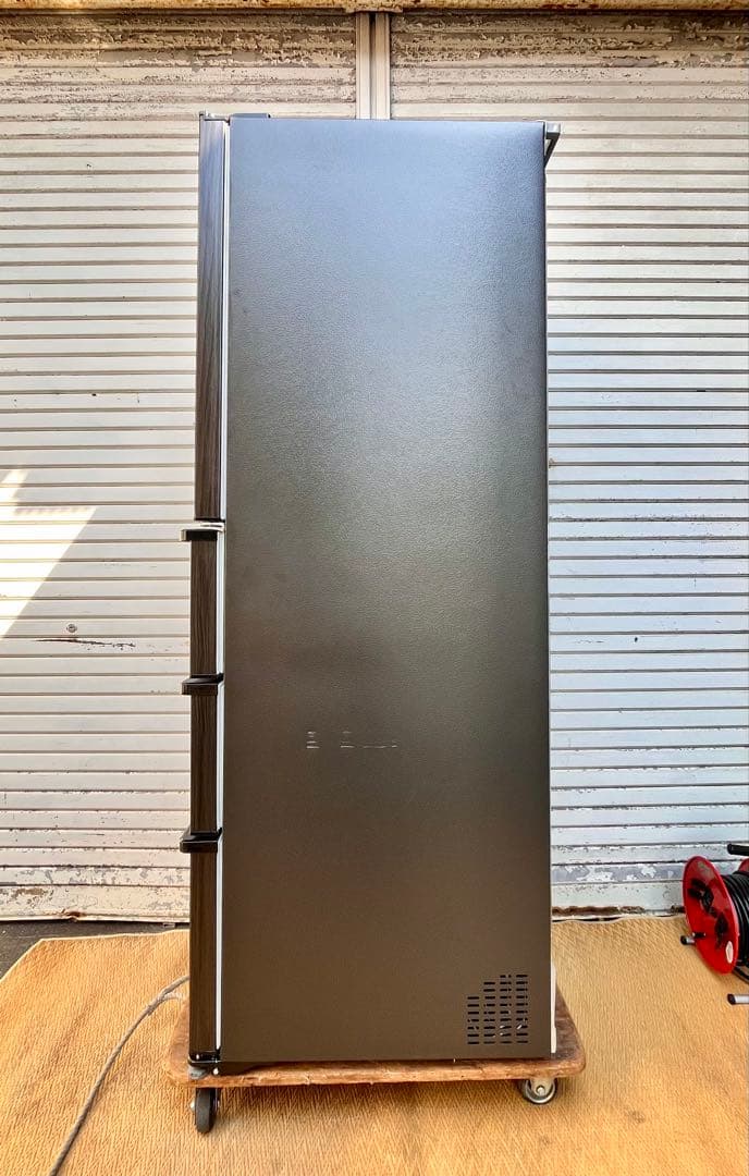 ① 23年製　AQUA ノンフロン冷凍冷蔵庫 AQR-V37P(K) 368L