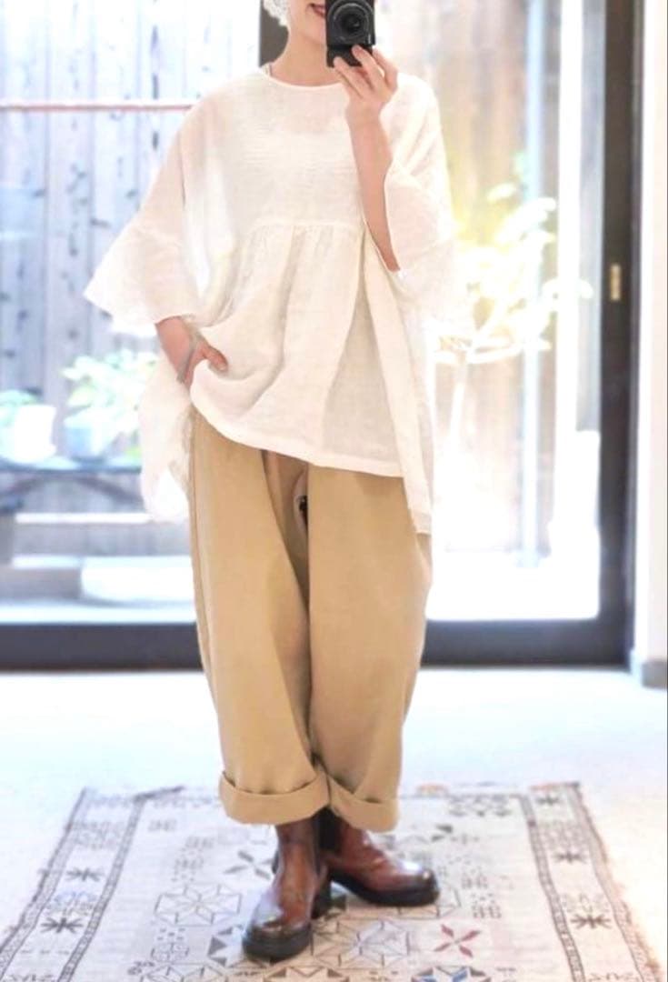 journalstandardluxe ハイカウントチノ　レプリパンツ ベージュ