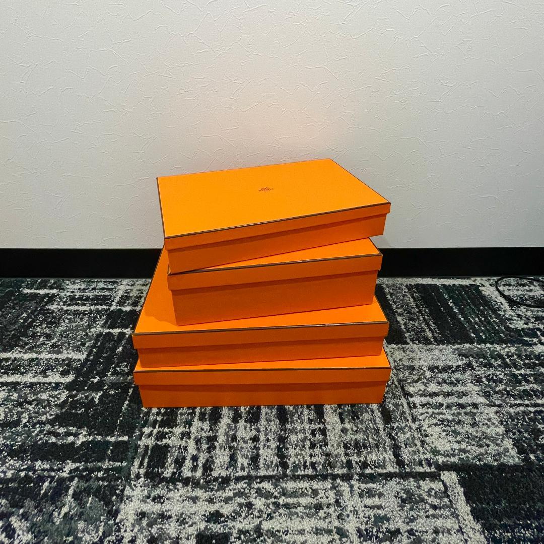 HERMES　エルメス　オレンジ　空箱　長方形　24個セット