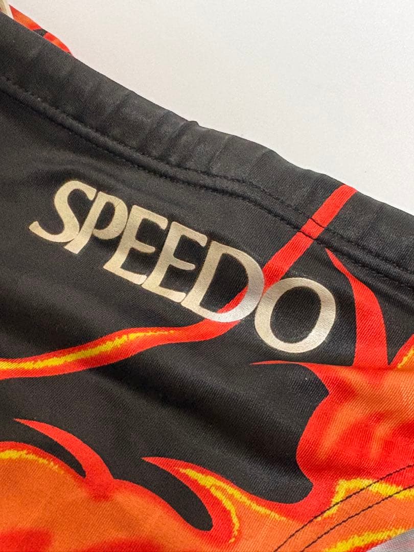 廃盤品　SPEEDO ドラゴン柄 競泳水着　SSサイズ　競パン