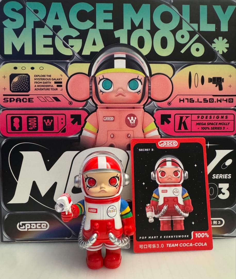 【レア】 POP MART MEGA SPACE MOLLY 100%