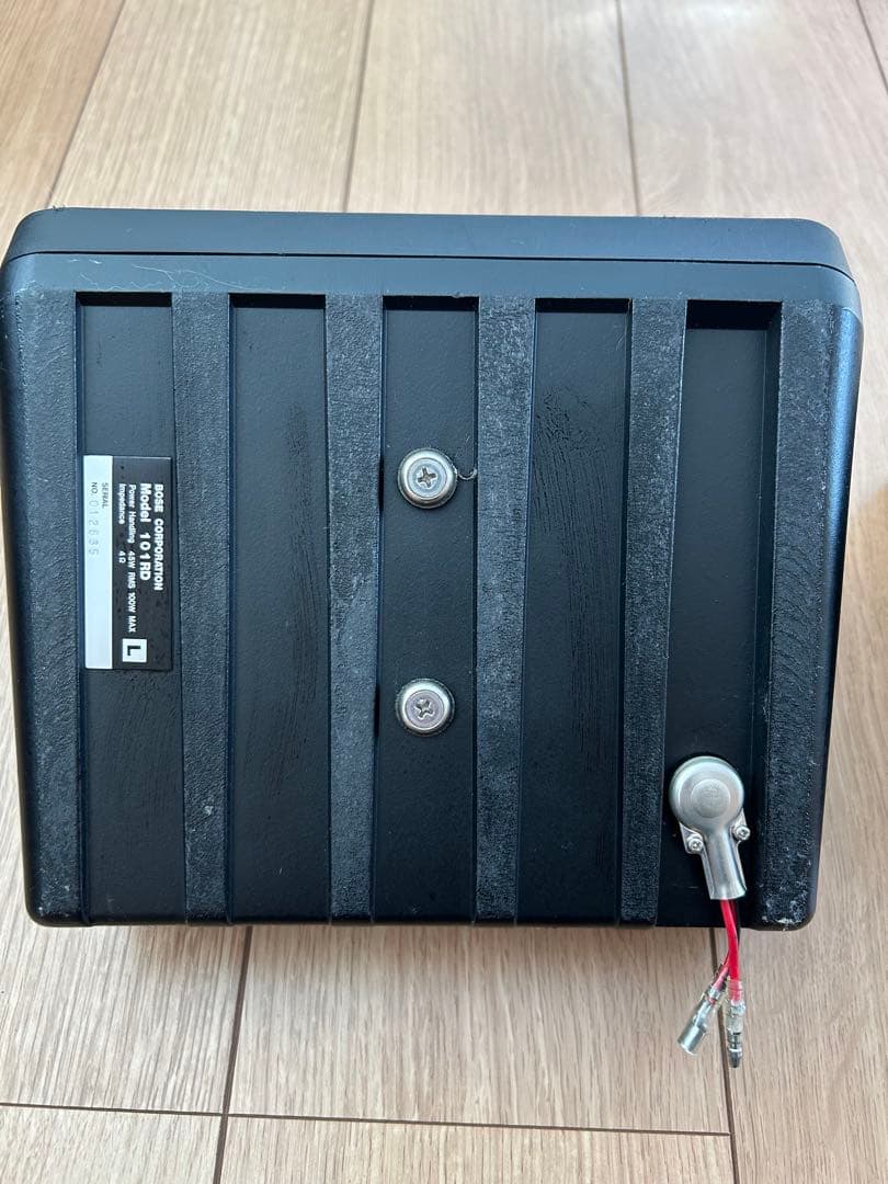 希少Bose 101RD 12V スピーカー 2個セット