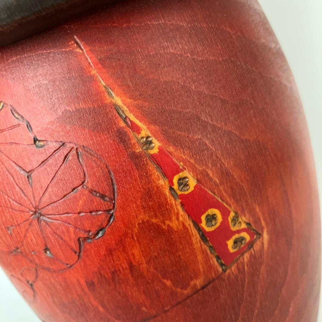 加藤竜雄　創作こけし　約32㎝