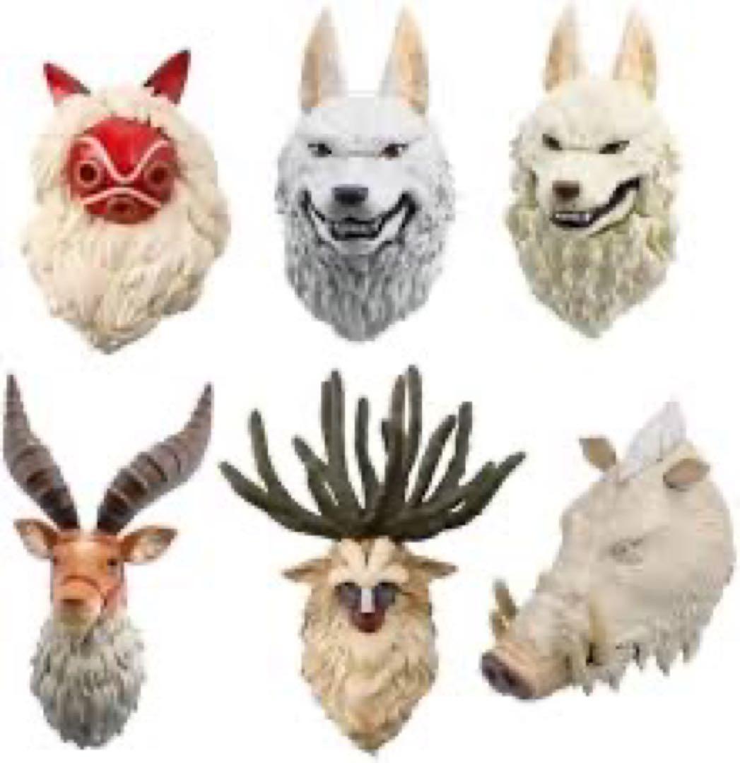 もののけ姫　フェイスマグネット　コンプリート