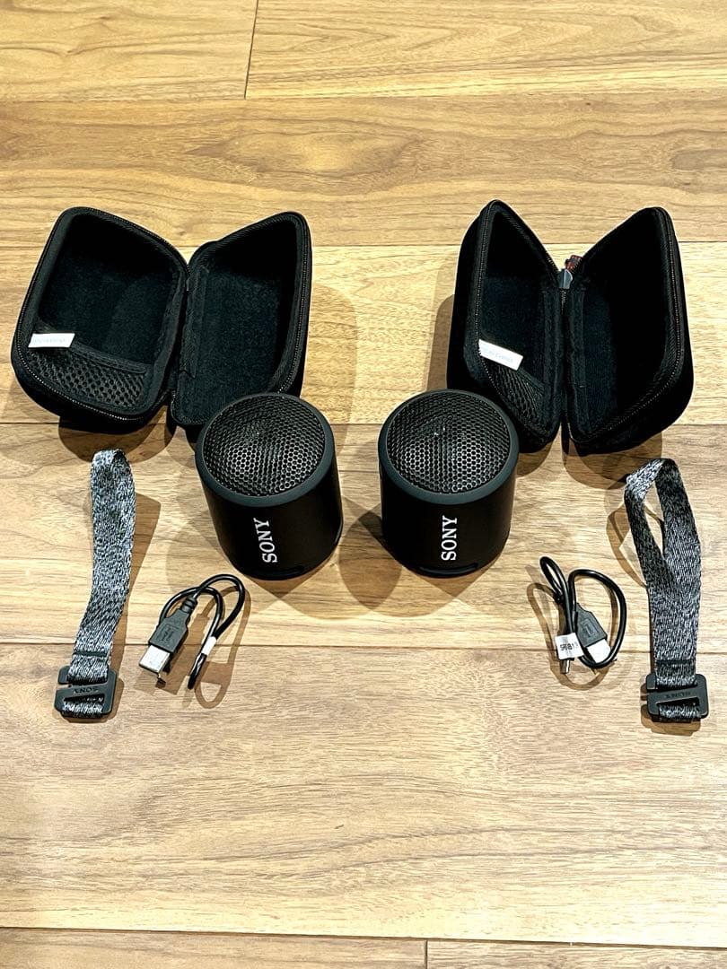 SONY SRS-XB13 （2台セット）+専用ケース付き