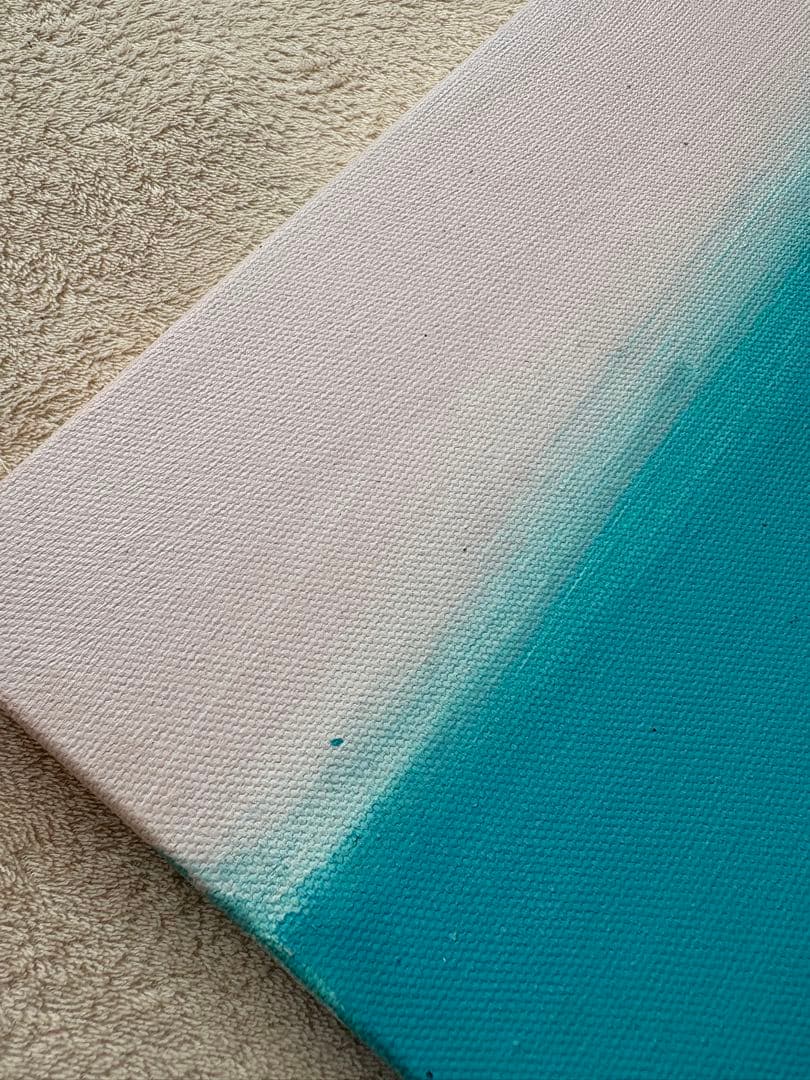 山崎美弥子さん 海と空の絵