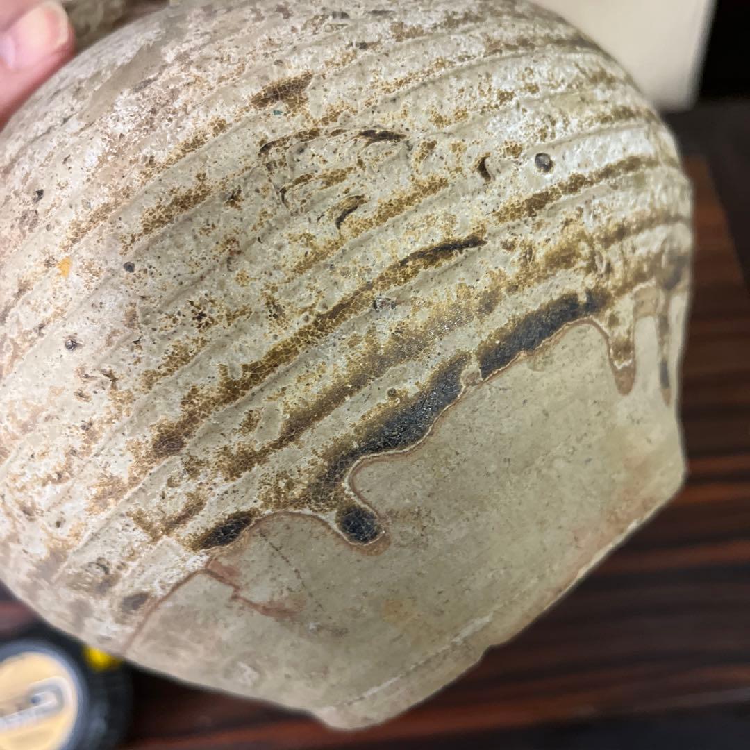 古陶器　骨董　茶壺 花瓶　四つ耳 アンティーク壺　骨董壺