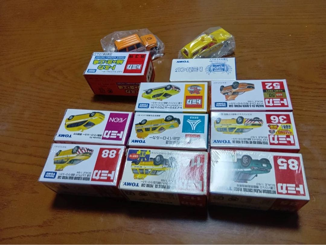 【10台セット】トミカ　トライトン・ハイラックス・　他　四駆・バン　セット