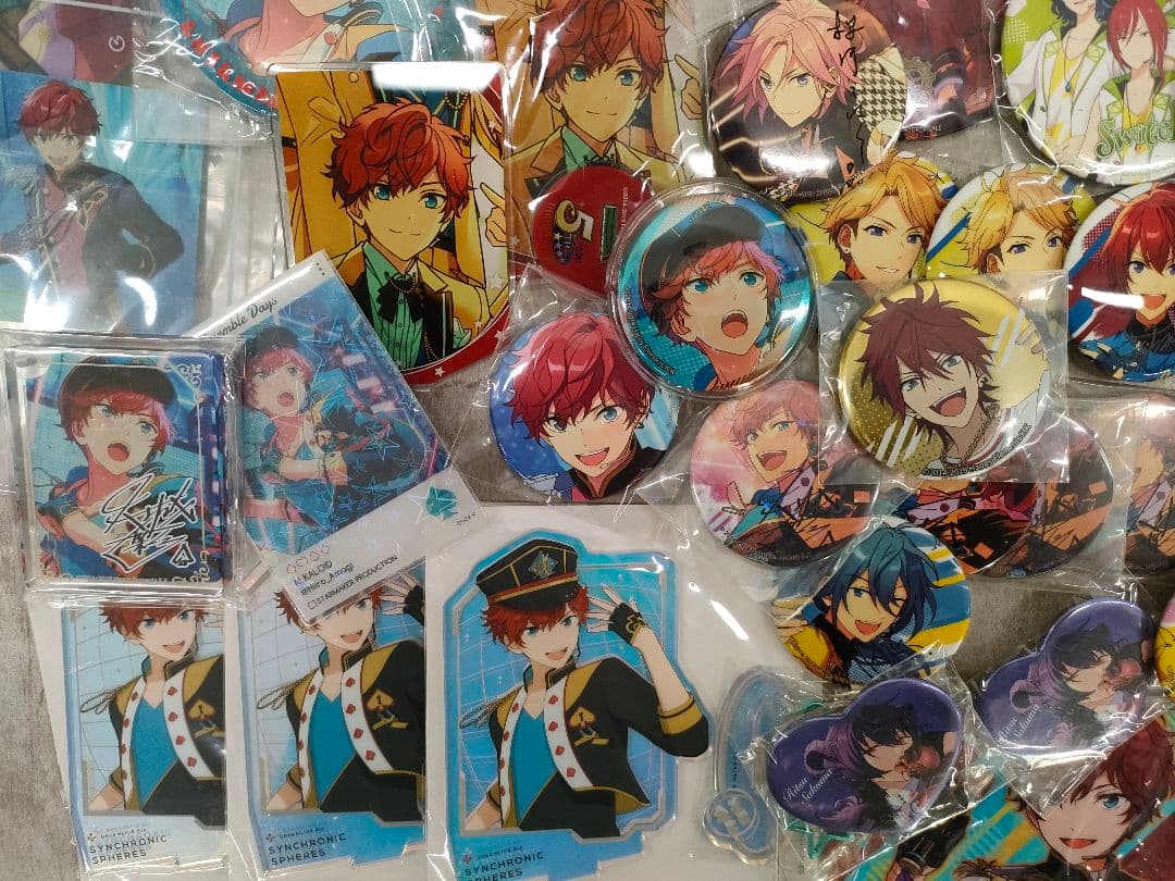あんスタ　あんさんぶるスターズ　グッズ　缶バッジ　アクスタ　まとめ　100点以上