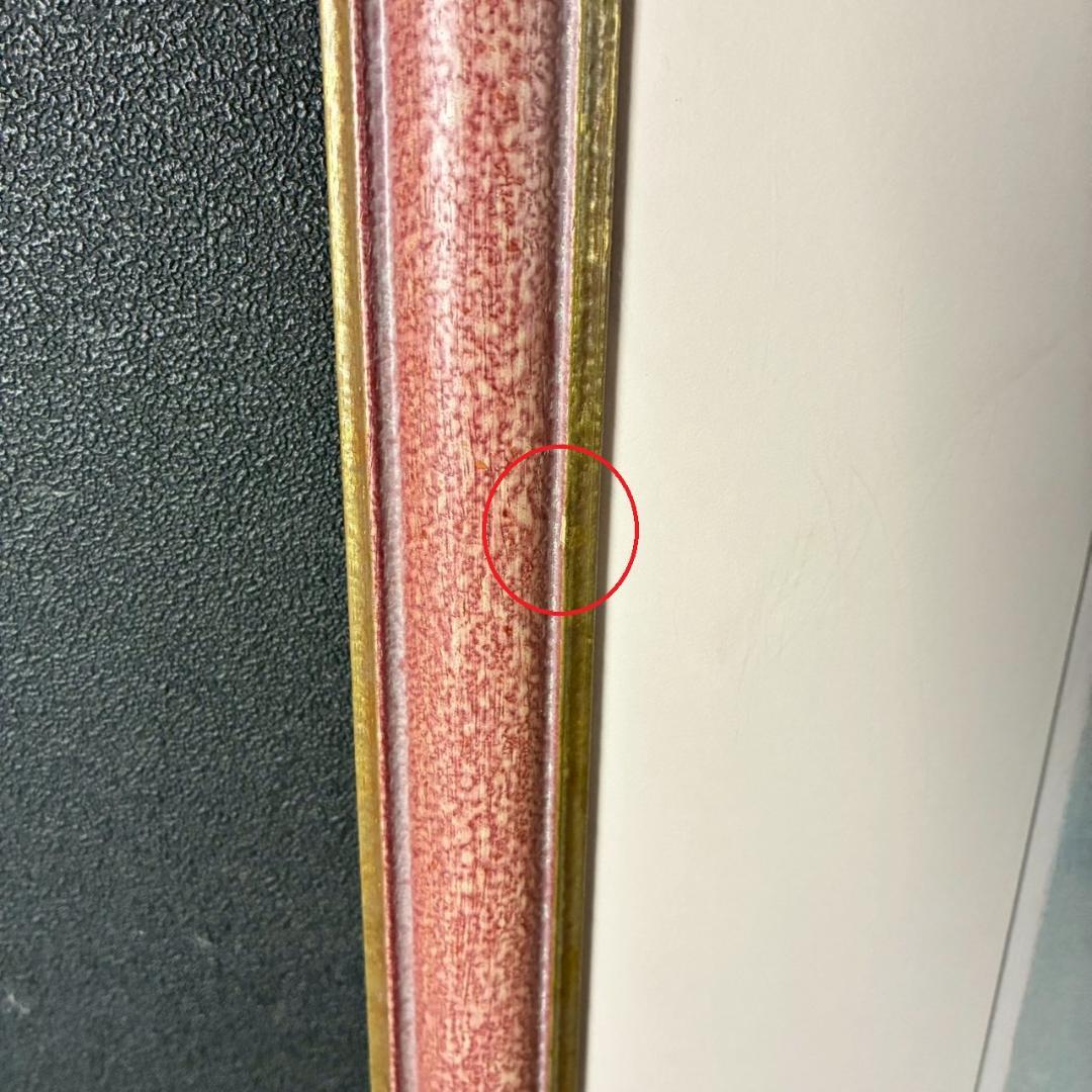 美品 マリー・ローランサン「夢想（二人の女）」リトグラフ 刷師サイン入 フランス