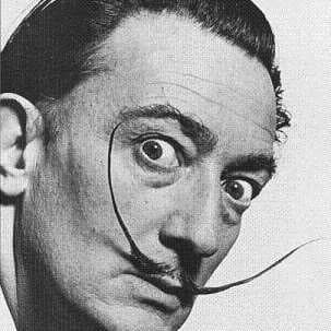 額装品/The Enigma/サルバドール ダリ/アート/ポスター/インテリア