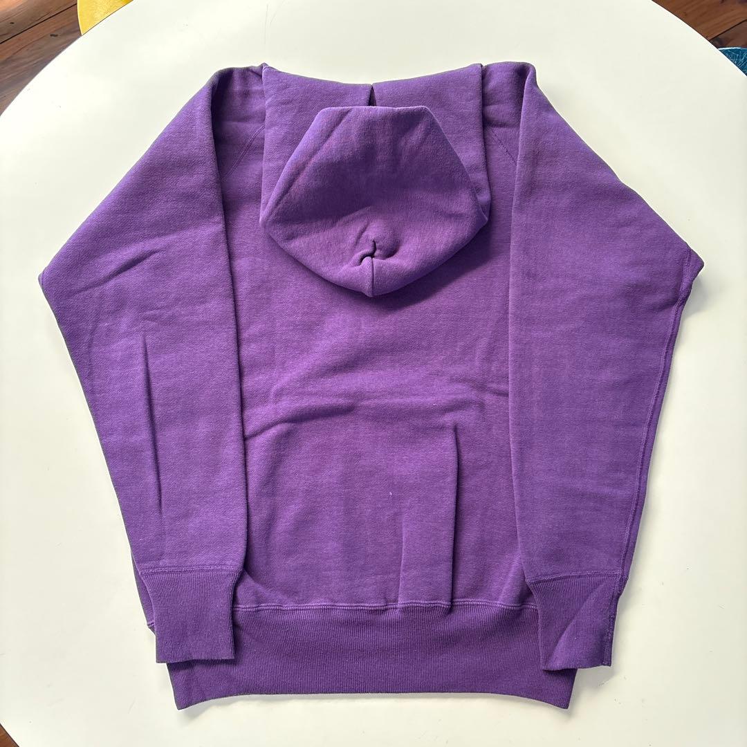ウエアハウス マツヤ別注　ロードランナースウェットパーカー　パープル　Lサイズ