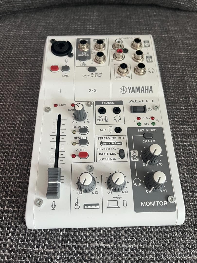 YAMAHA AG03 MK2 ホワイト