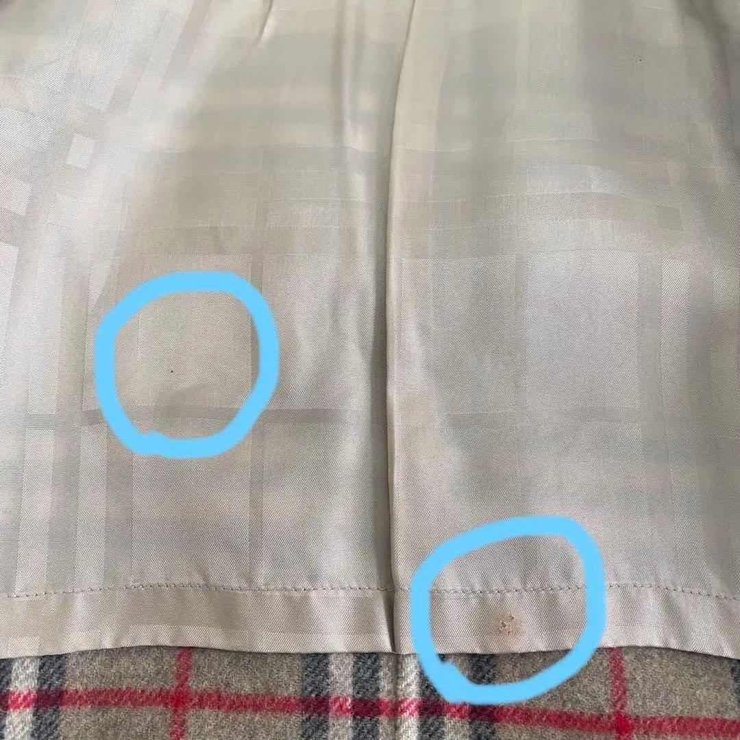 バーバリーロンドン　BURBERRYステンカラーコート　羊毛 カシミヤM 黒