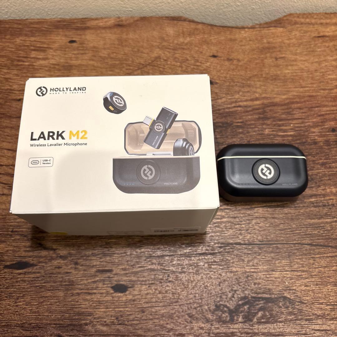 HOLLYLAND LARK M2 ワイヤレスラベリアマイク　タイプC