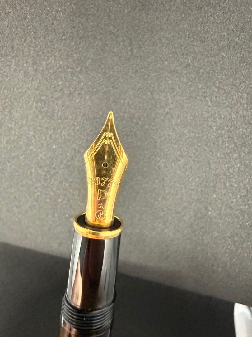 PLATINUM 万年筆 ブラック