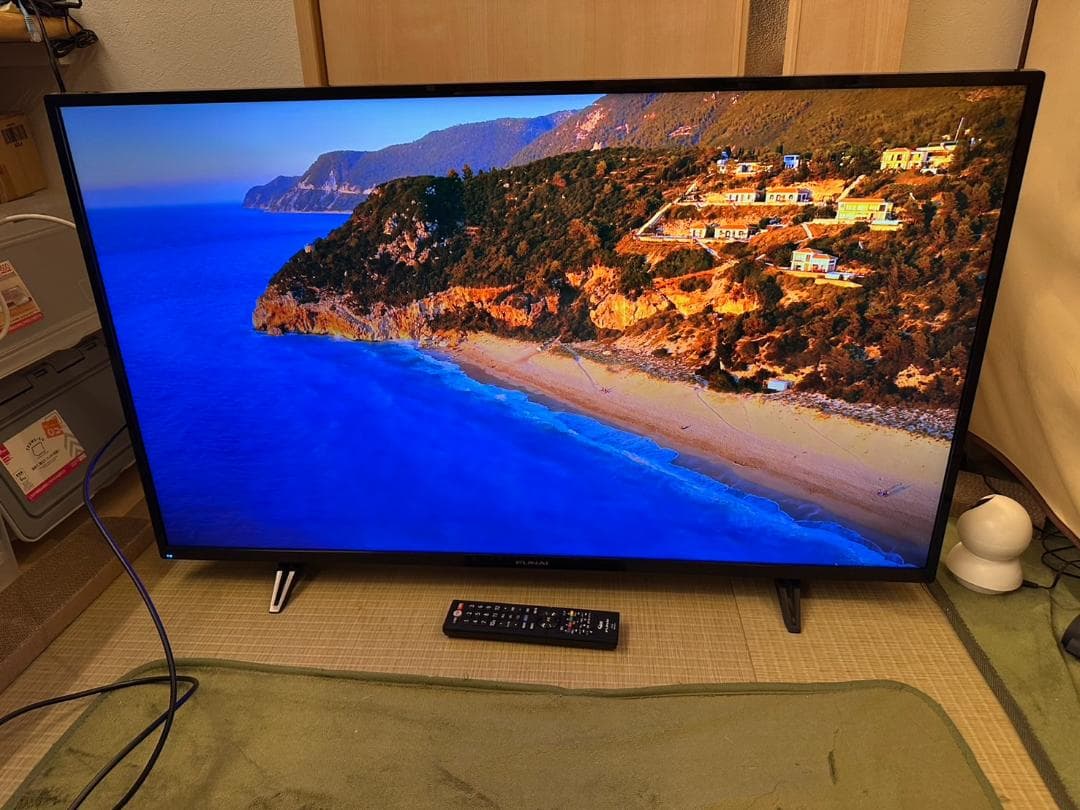 funai フナイ　43型 テレビ FL-43U3030　20年製　4K対応！
