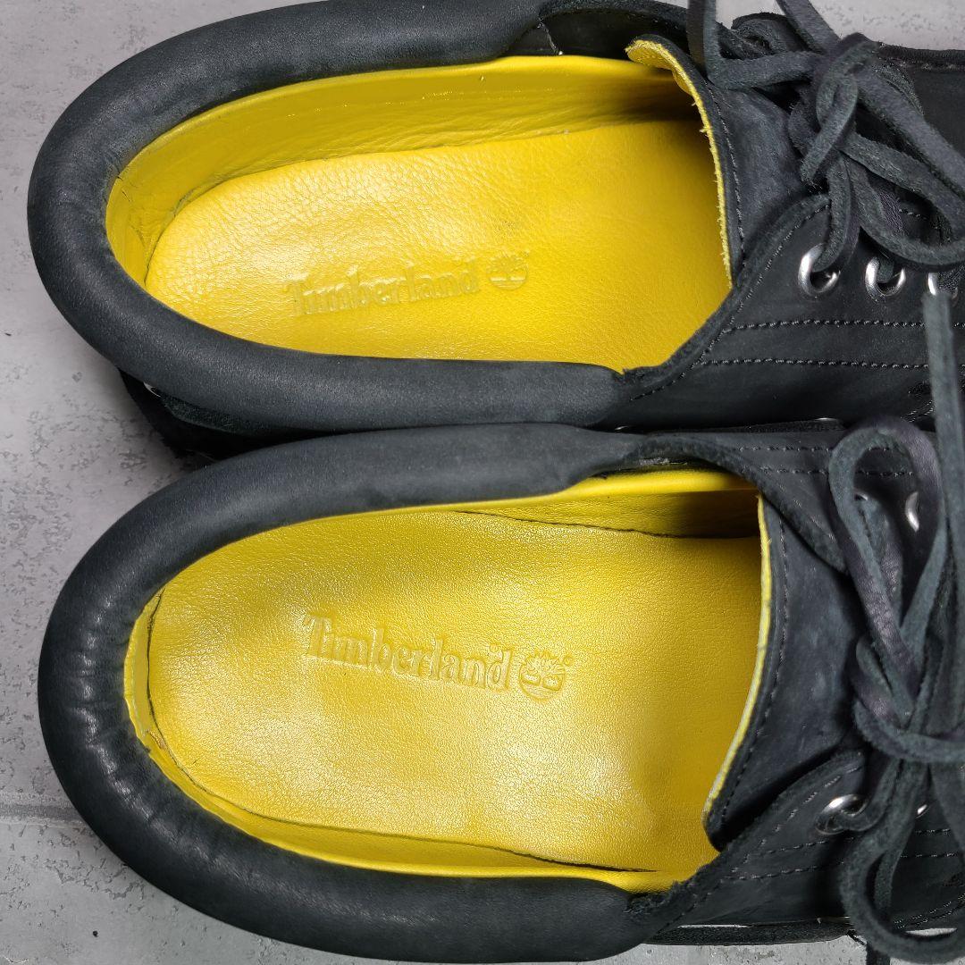 【Timberland】スリーアイ　0A5RWM 3eye モカシン ブラック