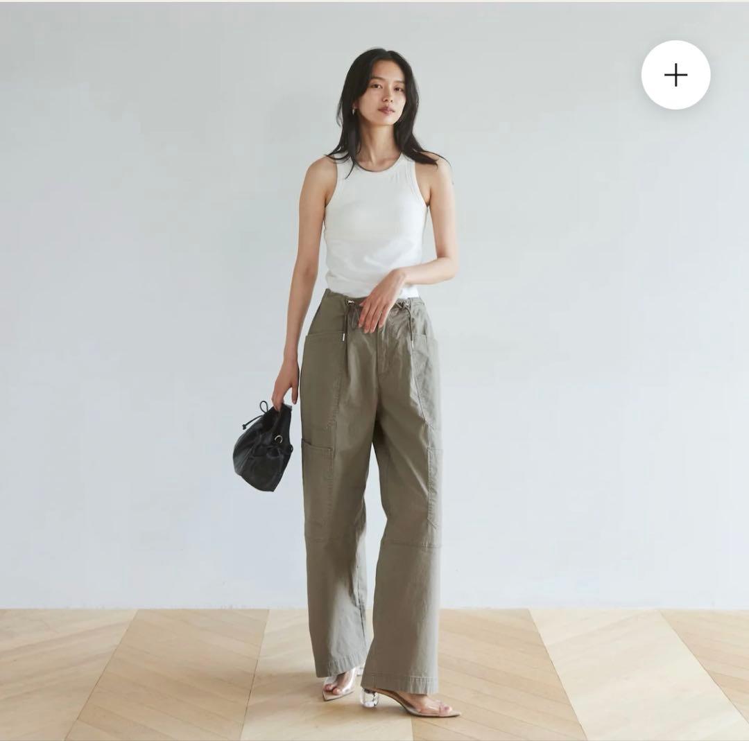 ポケットワークwashボリュームパンツ