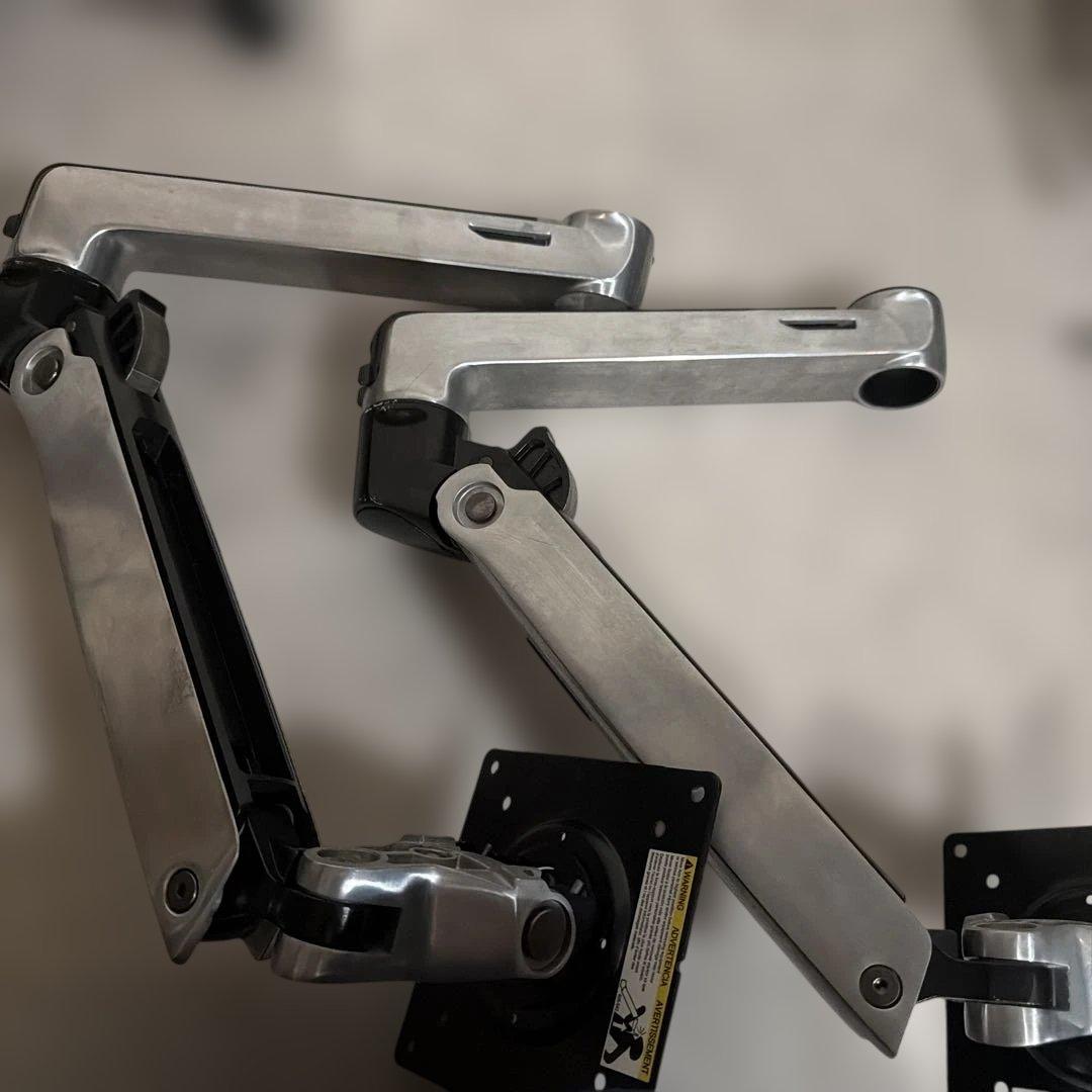 RGOTRON エルゴトロン LX モニターアーム　デュアルとシングルセット