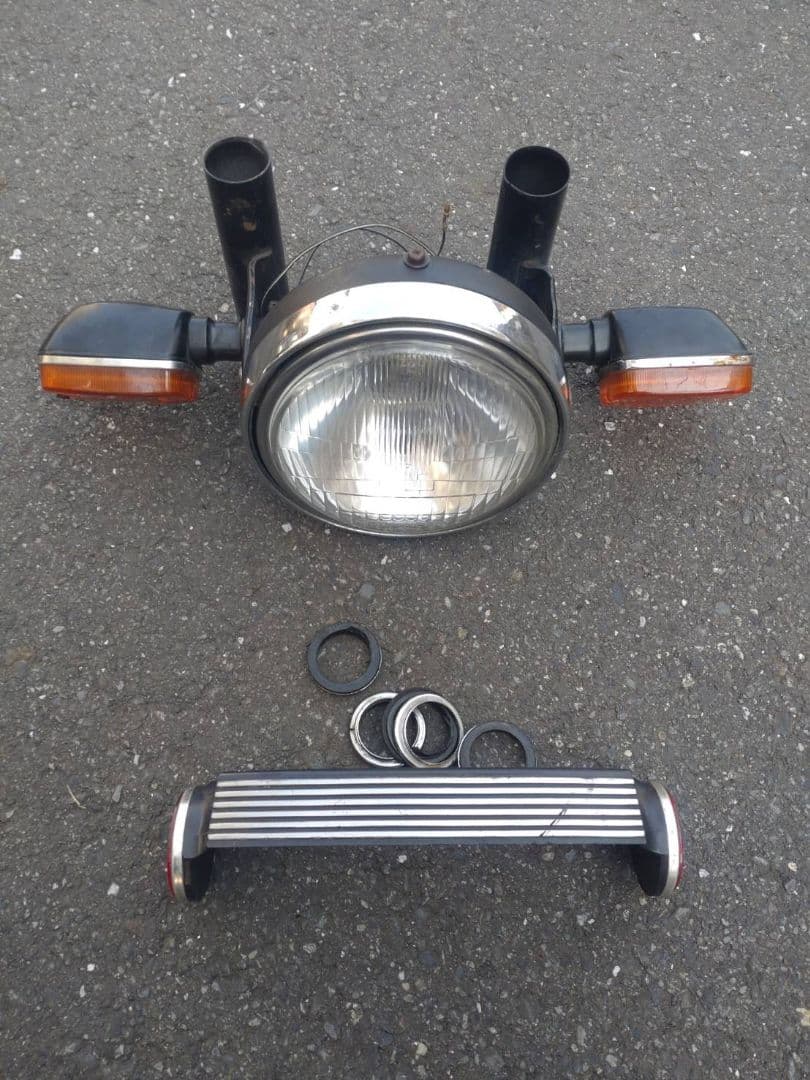 GSX400Eザリ用国内物実働外しライト回り一式セット