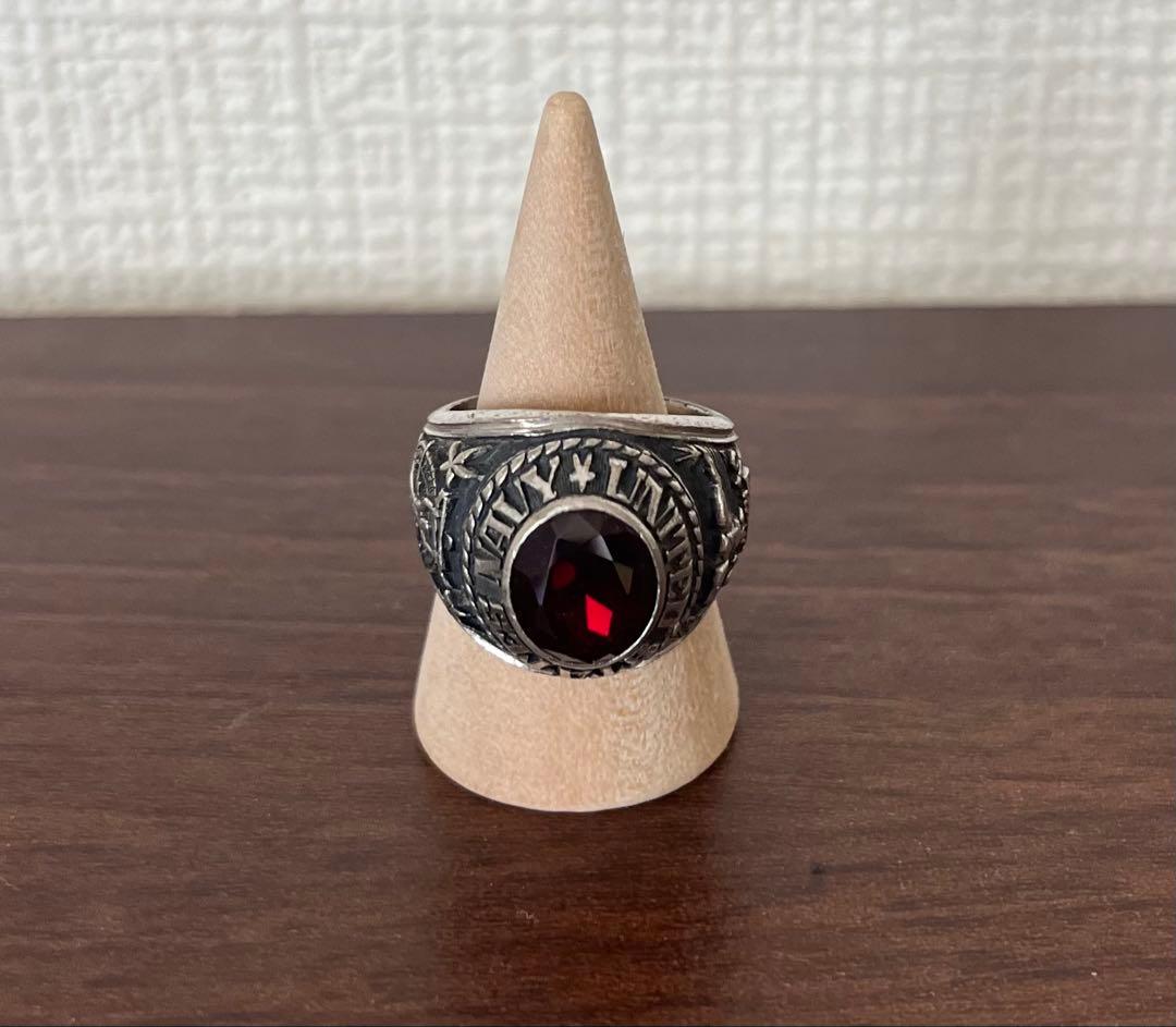 U*様 17号　ジャスティンズ　jostens ミリタリー　リング　NAVY