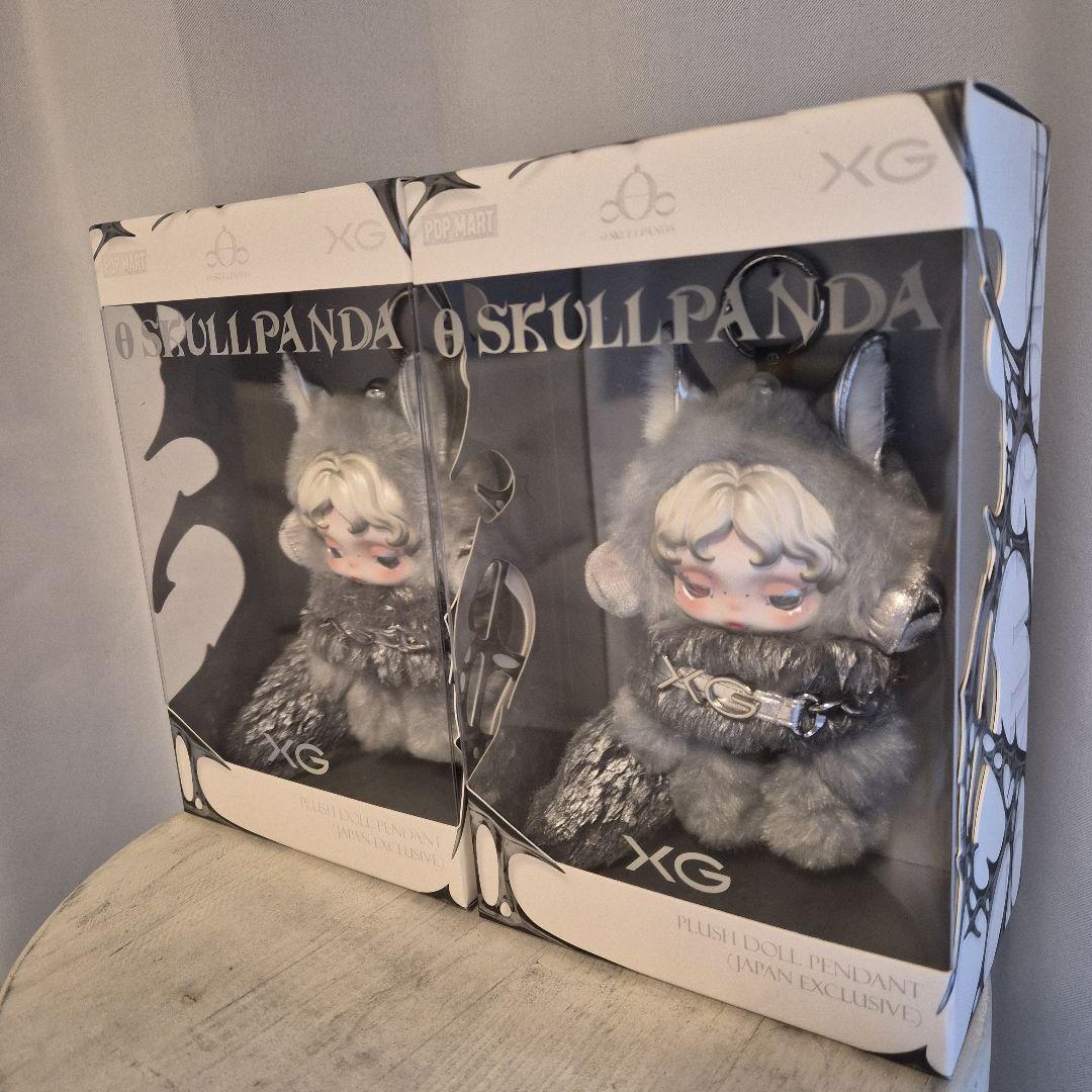 SKULLPANDA XGコラボ 2体 ぬいぐるみペンダント/新品未開封
