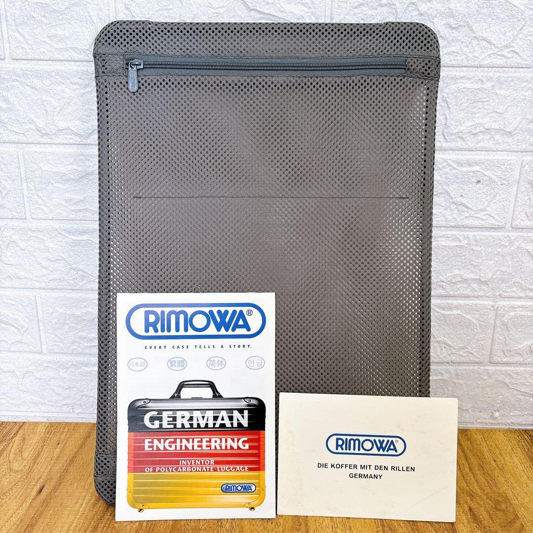 超美品　リモワ サルサ 機内持ち込み キャビントローリー 32L 2輪 ブラック