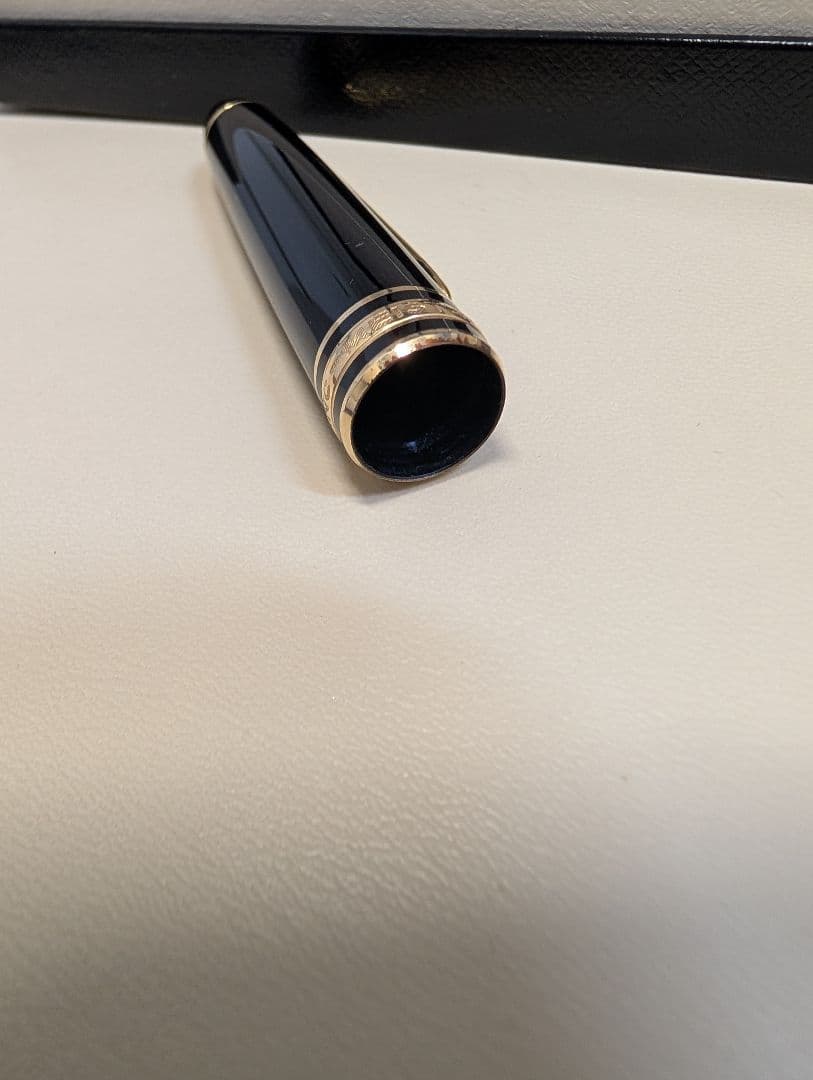 MONTBLANC モンブラン 万年筆 14K 黒 ケース付き
