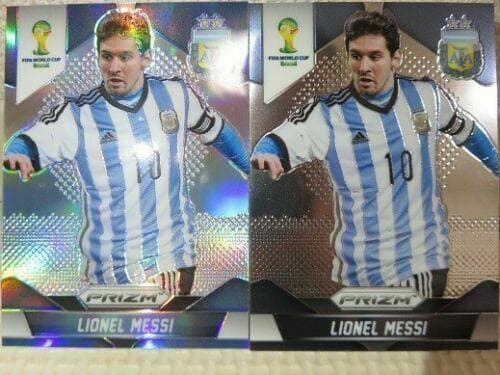 Panini Prizm 2014 メッシ Refractor シルバー他