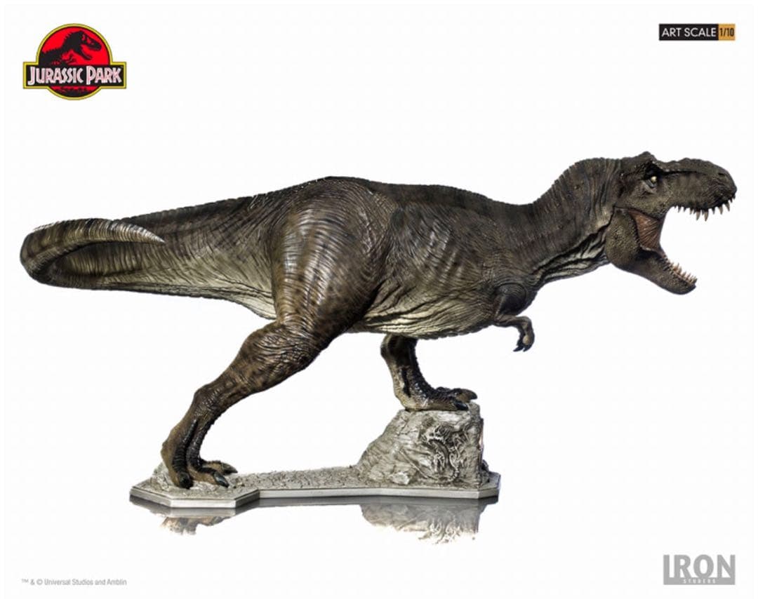 ジュラシックパーク ティラノサウルス スタチュー フィギュア 1/10