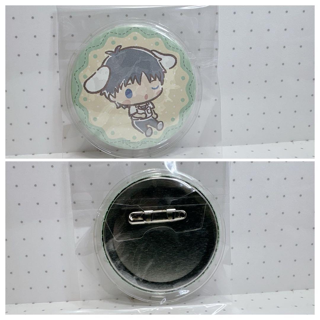エヴァンゲリオン　シナモロール　缶バッジ　アクリルキーホルダー　全種　希少