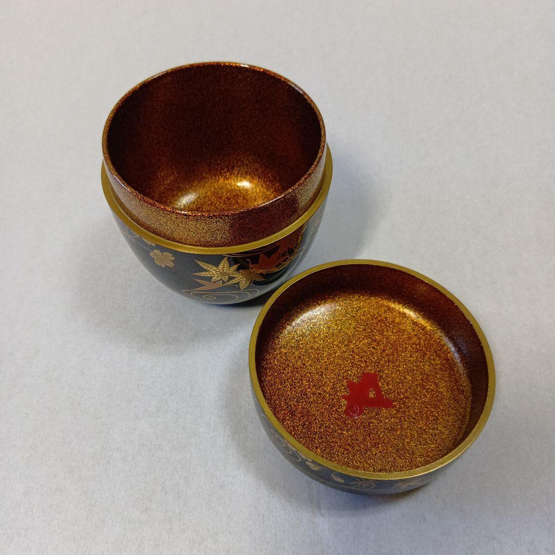 茶道具　大棗雲錦流水蒔絵