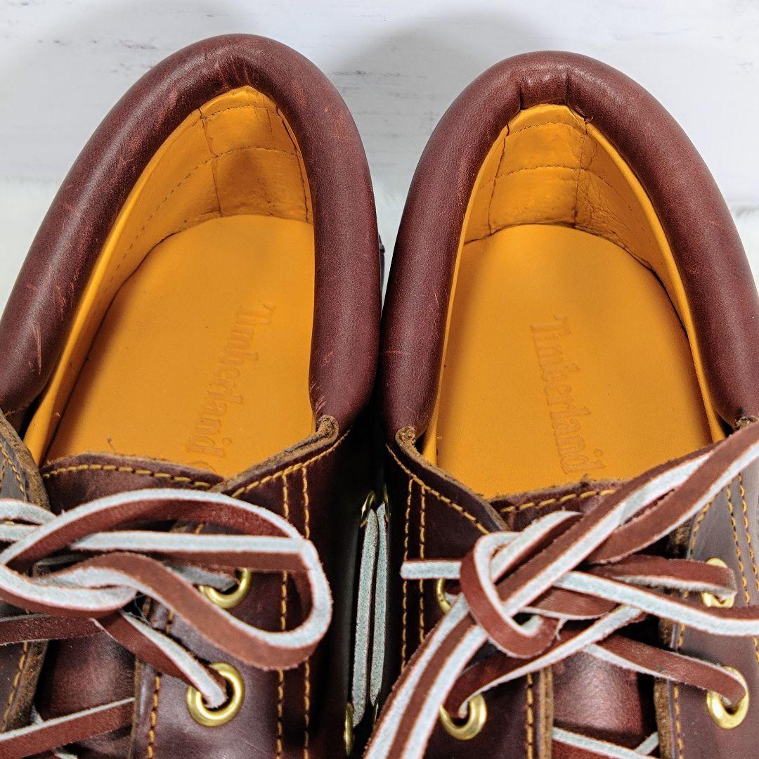【極美品】Timberland ティンバーランド スリーアイ 8W/26.0cm