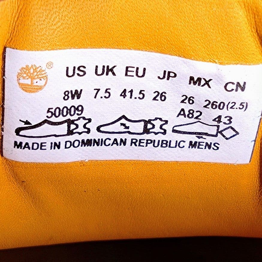 【極美品】Timberland ティンバーランド スリーアイ 8W/26.0cm