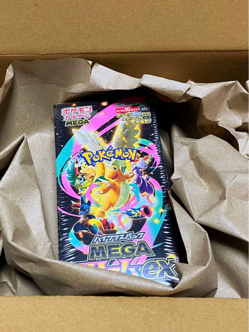 ポケモンカードゲーム　MEGAドリームex シュリンク付1box