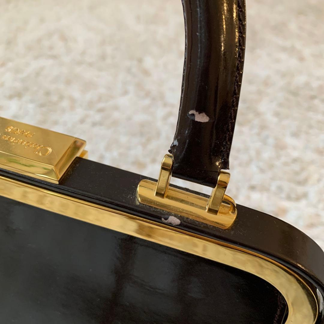 Christian Dior ブラックパーティーバッグ