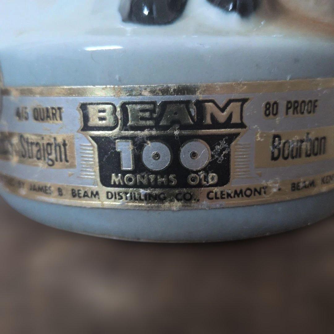 Jim BEAM バーボンウイスキー　未開栓　陶器ボトル　古酒　750ml