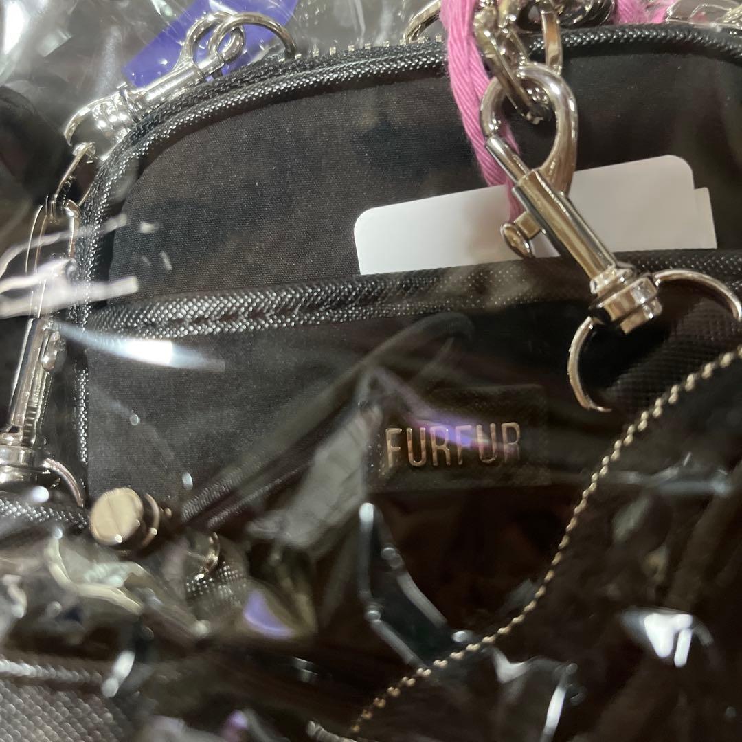 新品未使用 FURFUR マテリアルコンビ3SETショルダーバッグ