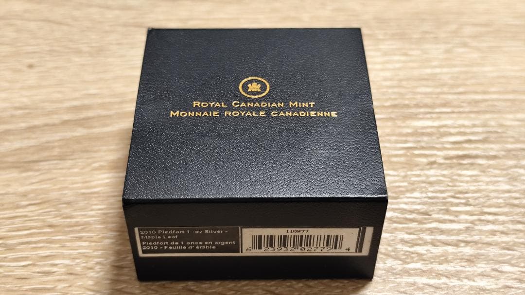 2010 カナダ メイプルリーフ 銀貨 5ドル 純銀 限定 記念 